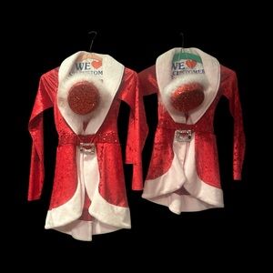 Wish Festive Red and White Kids Costume